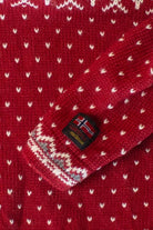 Vintage Red Norwegian Wool Sweater (1990s)