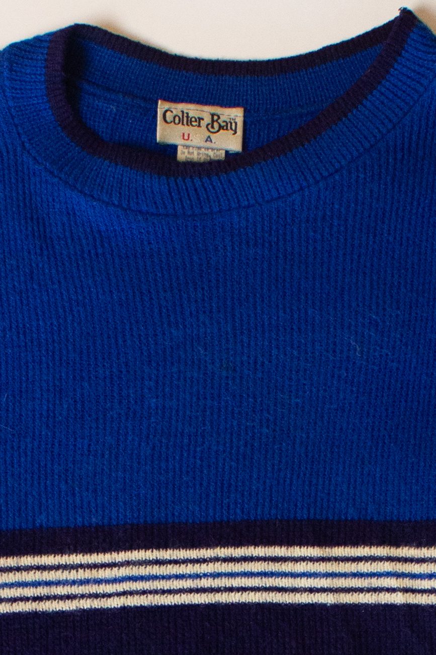Vintage Colter Bay Chest Stripe Sweater (1990s)