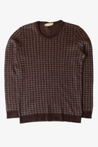 Vintage Bonwit Teller Houndstooth Sweater (1980s)