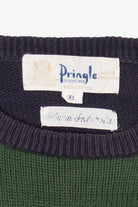 Vintage Pringle Of Scotland Hand Intarsia Argyle Sweater (1990s)