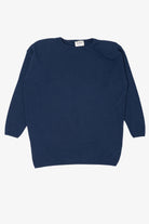 Vintage Navy Blue Sweetree Ribbed Sweater (1980s)