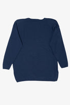 Vintage Navy Blue Sweetree Ribbed Sweater (1980s)