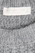 Abercrombie & Fitch Merino Wool Blend Fisherman Sweater (2020s)