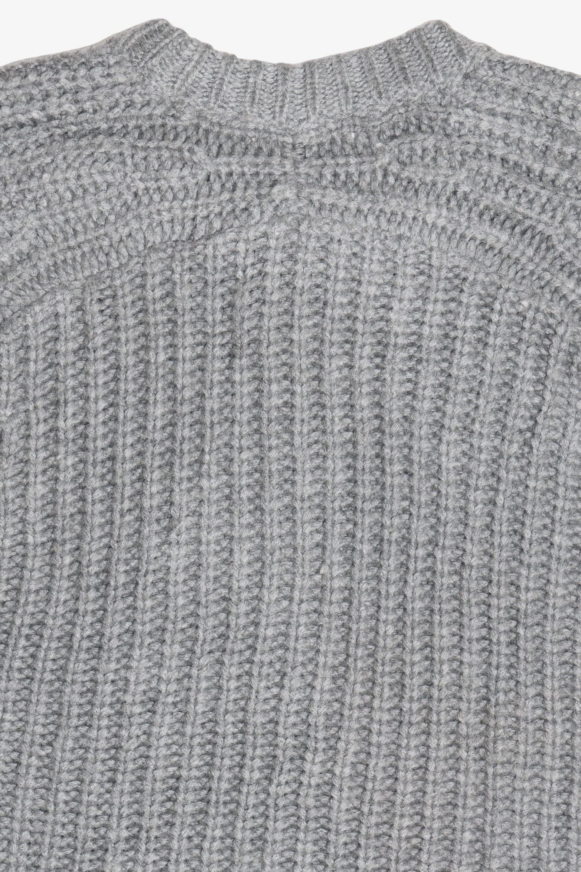 Abercrombie & Fitch Merino Wool Blend Fisherman Sweater (2020s)