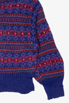 Vintage Purple Mirage Sweater (1980s)
