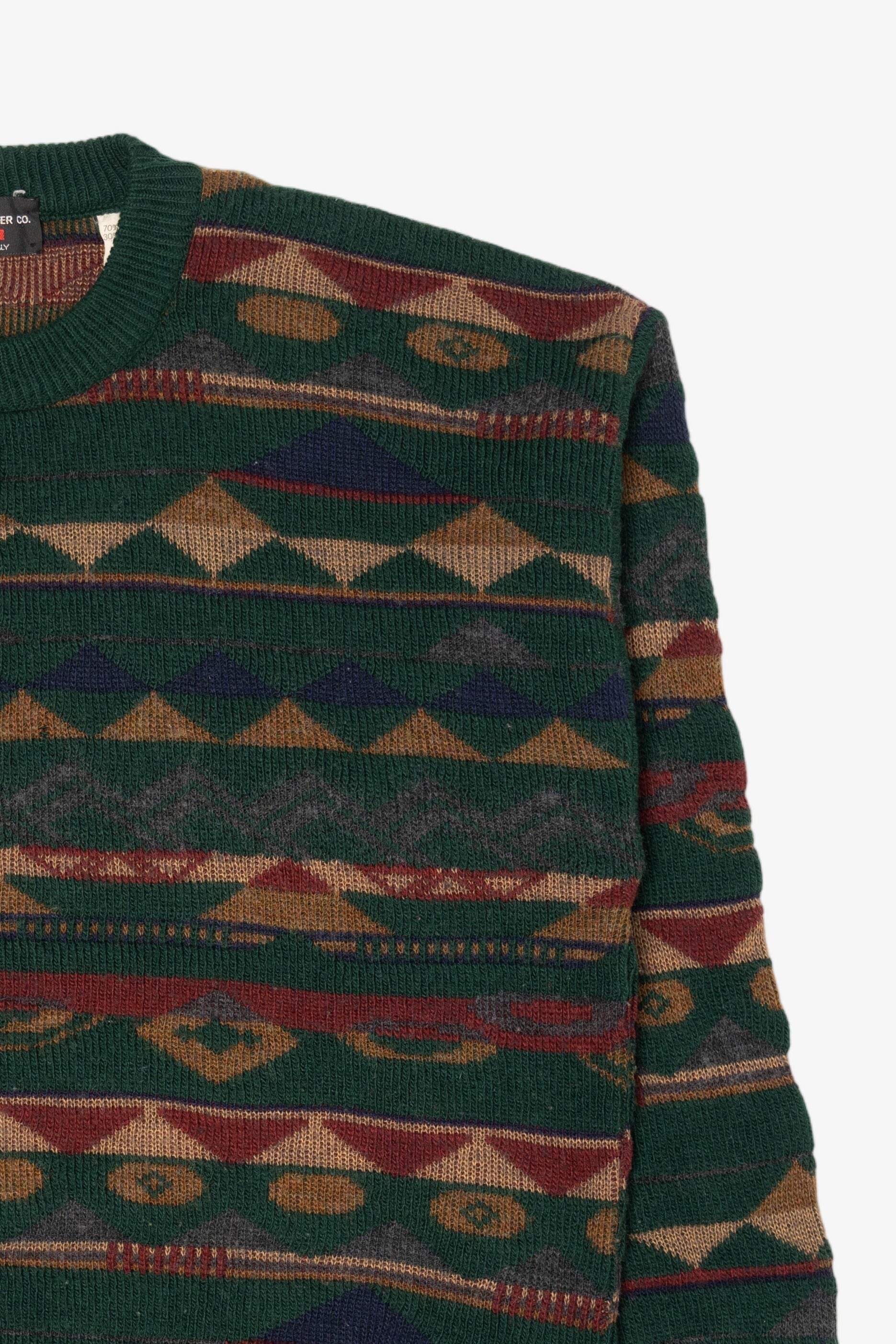 Vintage Green The Italian Sweater Co. Sweater (1990s)