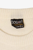 Vintage Ivory Jockey International "Arosa" Sun Sweater (1970s)