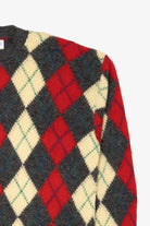 Vintage Bullock & Jones Argyle Sweater (1980s)