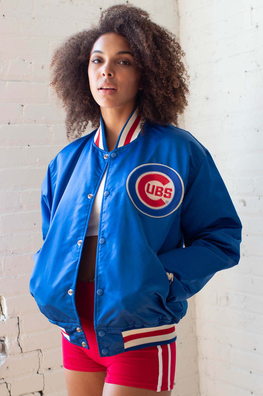 Chicago Cubs Bomber Jacket – Ragstock