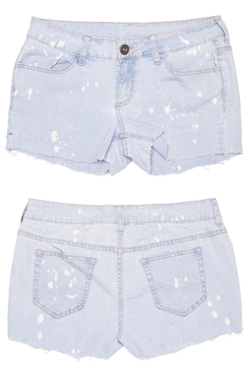 Cut Off Denim Shorts 28