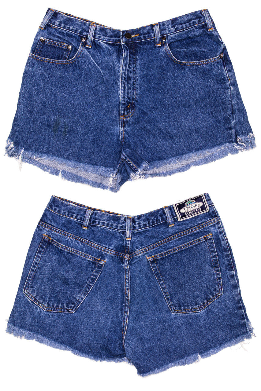 Cut Off Denim Shorts 43