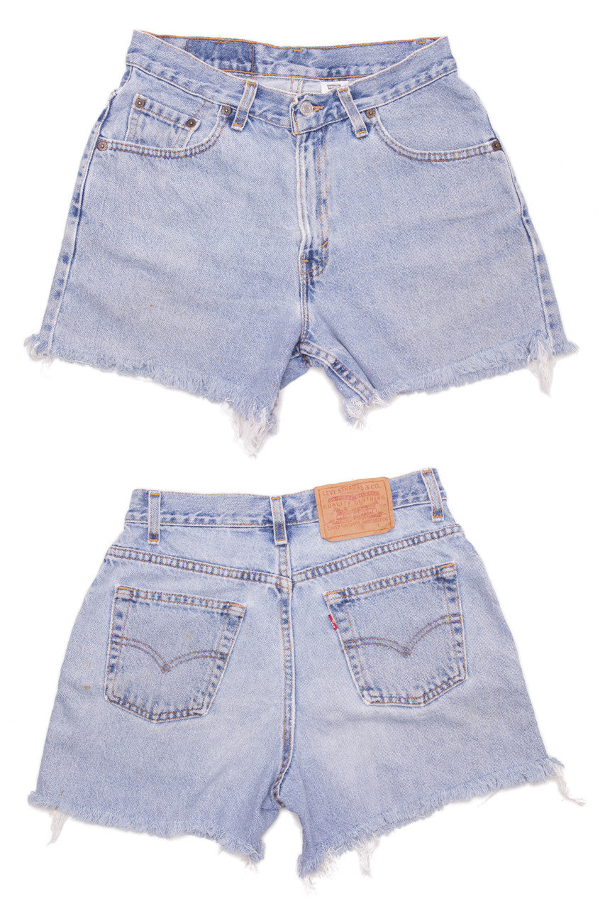 Cut Off Denim Shorts 57