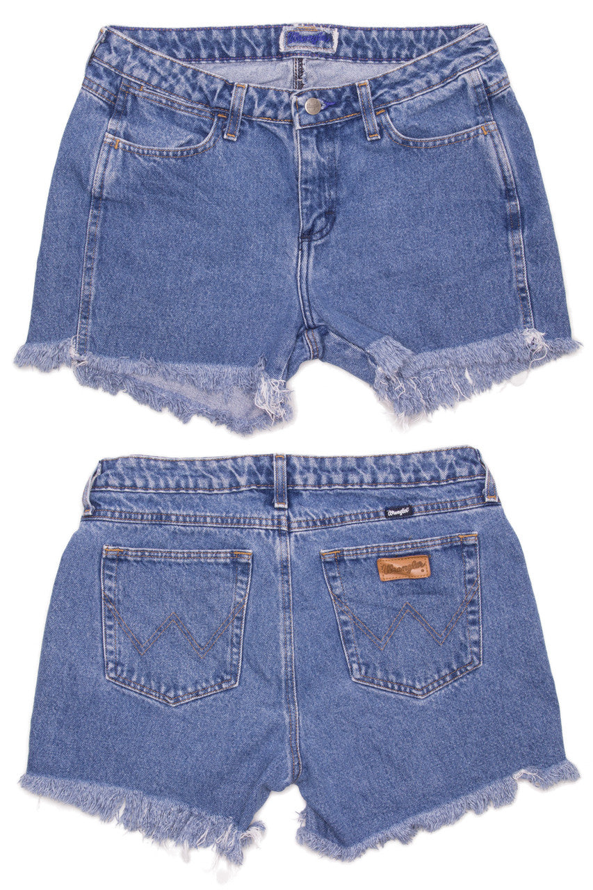 Cut Off Denim Shorts 64
