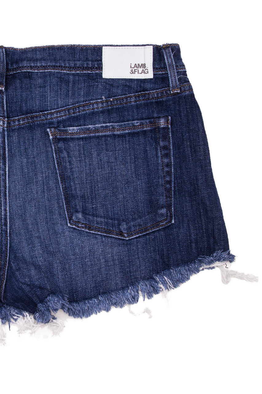 Cut Off Denim Shorts 34