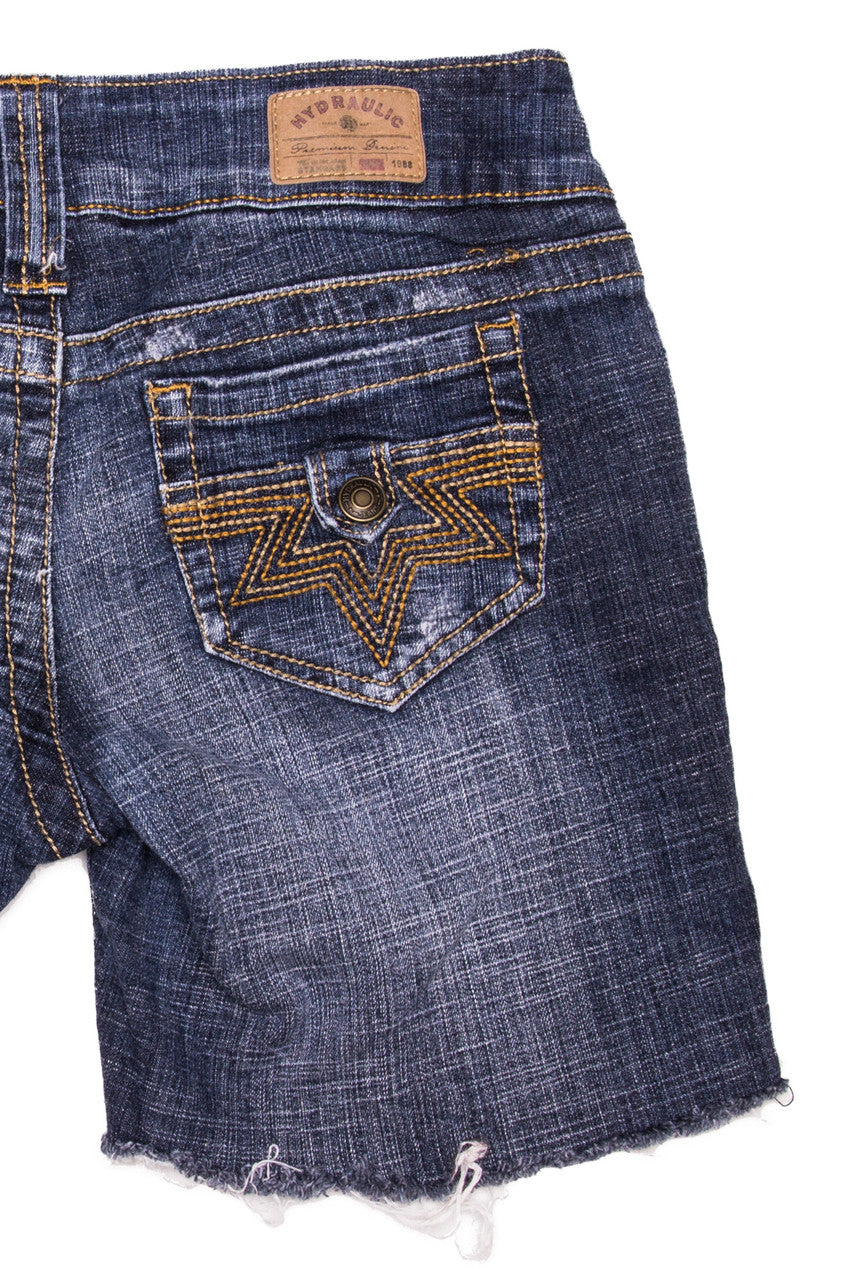 Cut Off Denim Shorts 39