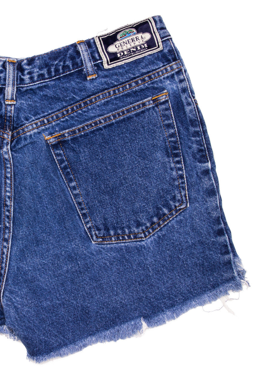 Cut Off Denim Shorts 43