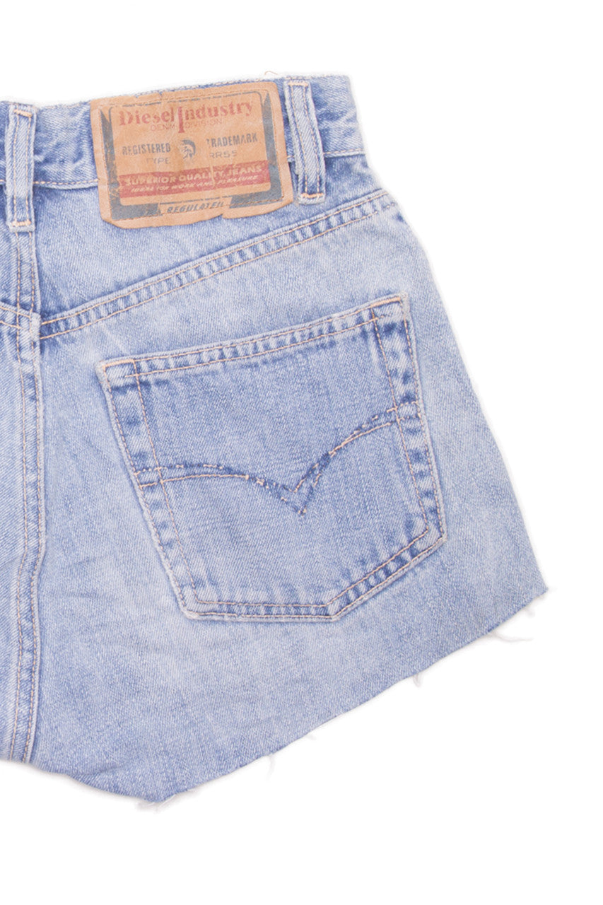 Cut Off Denim Shorts 69