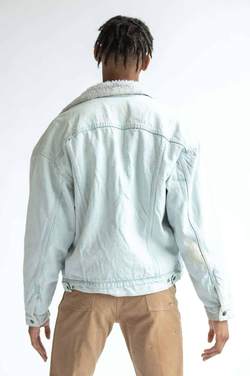 Vintage Levi's Sherpa Denim Jacket 1173