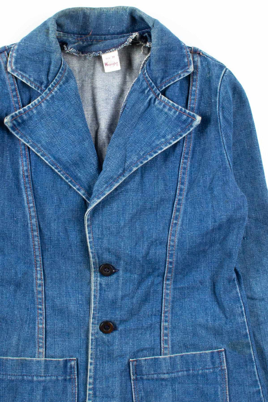 Vintage Wrangler Denim Blazer 1160