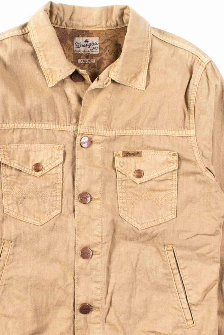 Tan Wrangler Denim Jacket 1181