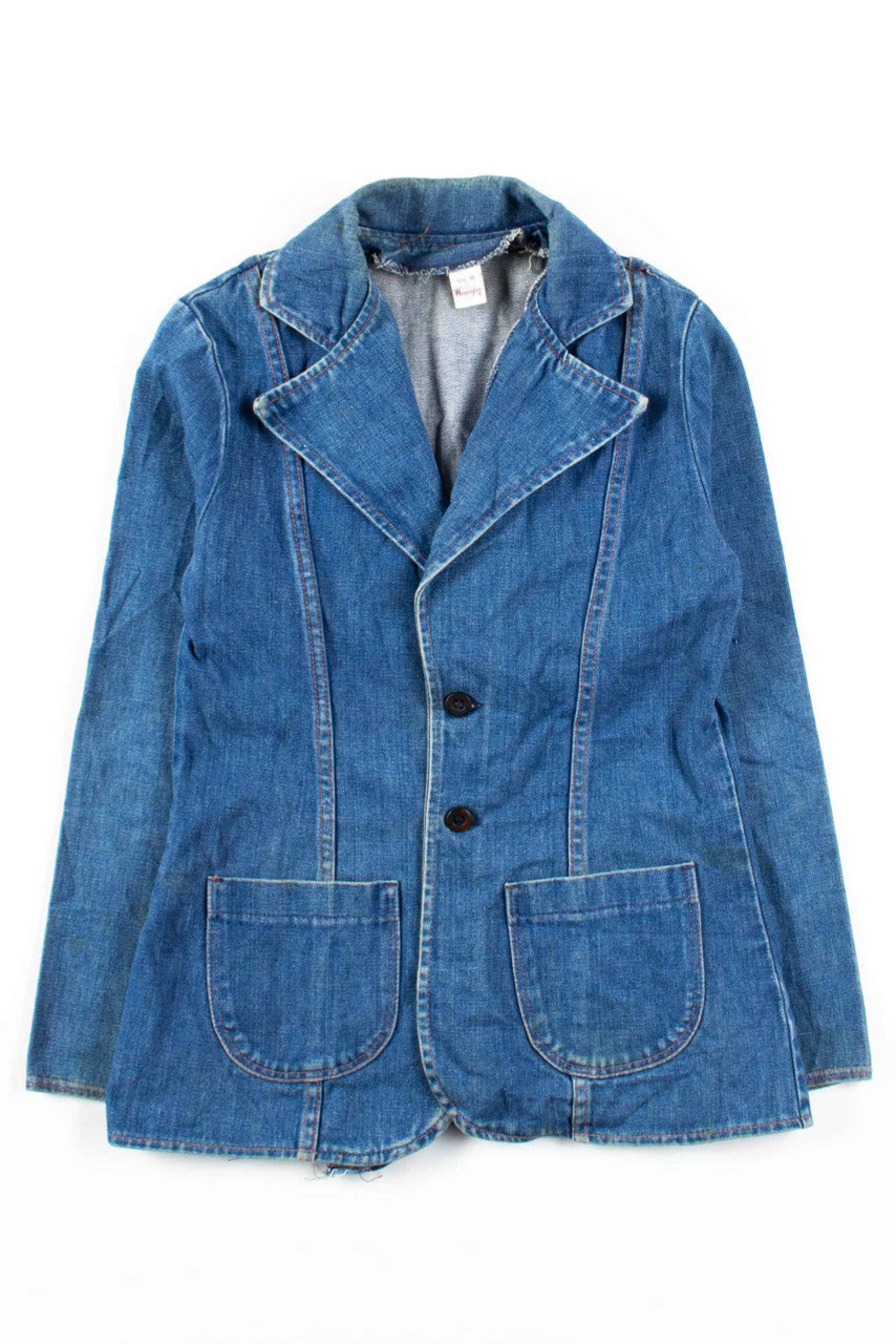 Vintage Wrangler Denim Blazer 1160