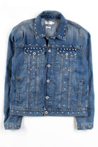 Vintage Studded Denim Jacket 1202