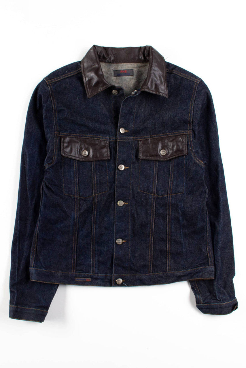 ジャケット・アウター HTH over denimjacket&tuck widedenimpants Frame - Sea Level Ruched Sleeve Denim Jacket | Mitchell Stores