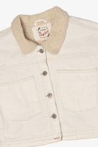 Vintage Y2k Stoosh White Denim Jacket (2000s)