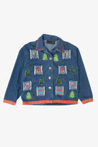 Vintage New Directions Christmas Denim Jacket (1990s)