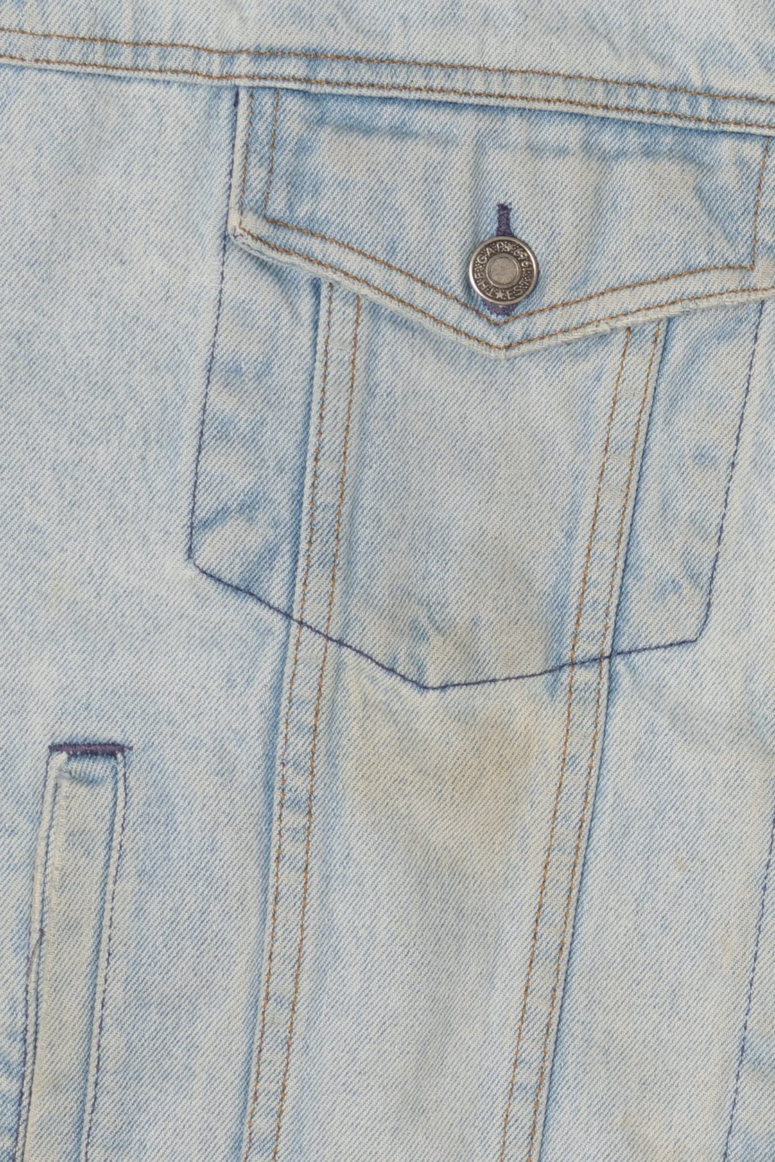 Vintage Distressed Gap Denim Jacket (1990s)