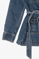 Vintage Levi's Full Zip With Belt Denim Jacket (1990s)