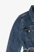 Vintage Levi's Full Zip With Belt Denim Jacket (1990s)