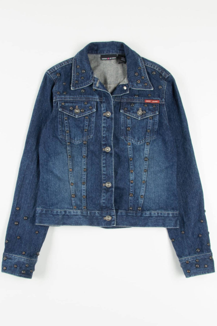 Studded DKNY Jeans Denim Jacket