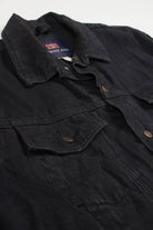 Black Faded Glory Denim Jacket 1365