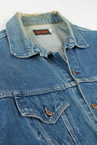 Cowboy Patch Denim Jacket 1366