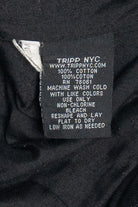 Vintage Black Tripp NYC Denim Motorcycle Jacket (2000s)