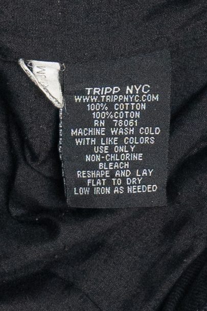 Vintage Black Tripp NYC Denim Motorcycle Jacket (2000s)