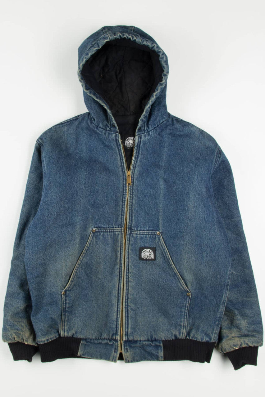 Vintage Polar King Lined Denim Jacket 1370