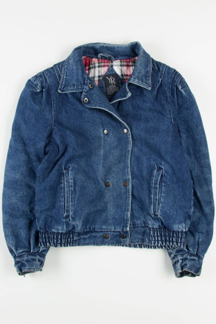 Vintage Padded Denim Jacket 1384