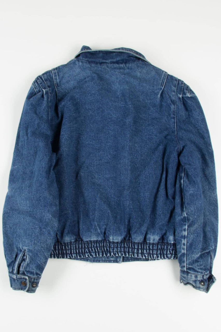 Vintage Padded Denim Jacket 1384