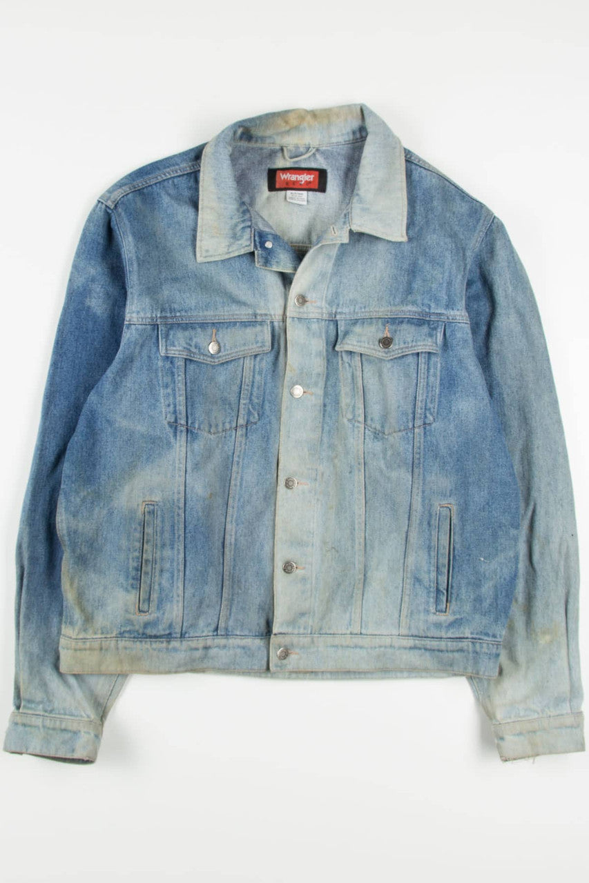 Vintage Faded Wrangler Denim Jacket 1387