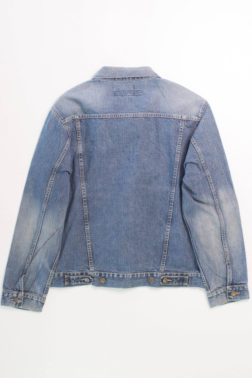 Fading Wash Denim Jacket