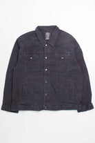 Black Denim Trucker Jacket