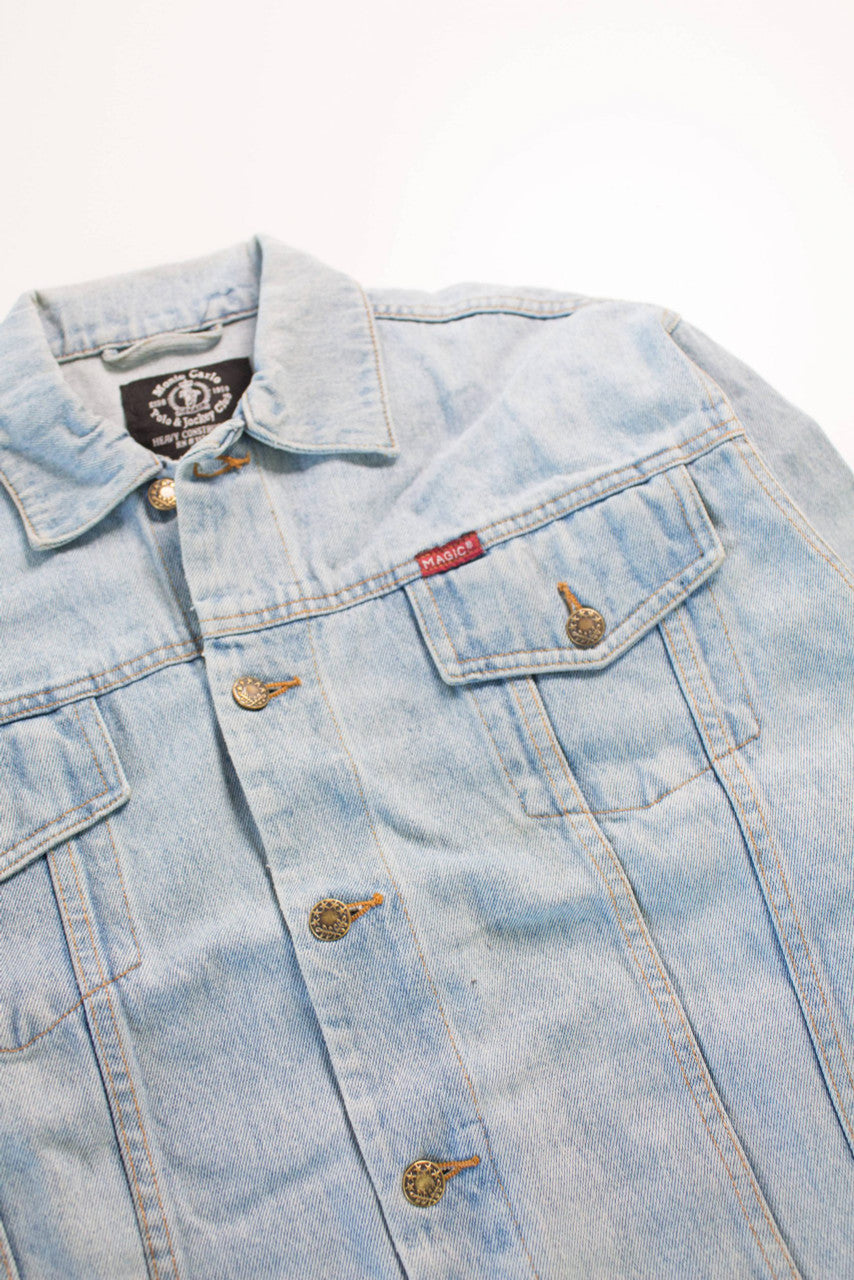 Light Wash Denim Trucker Jacket