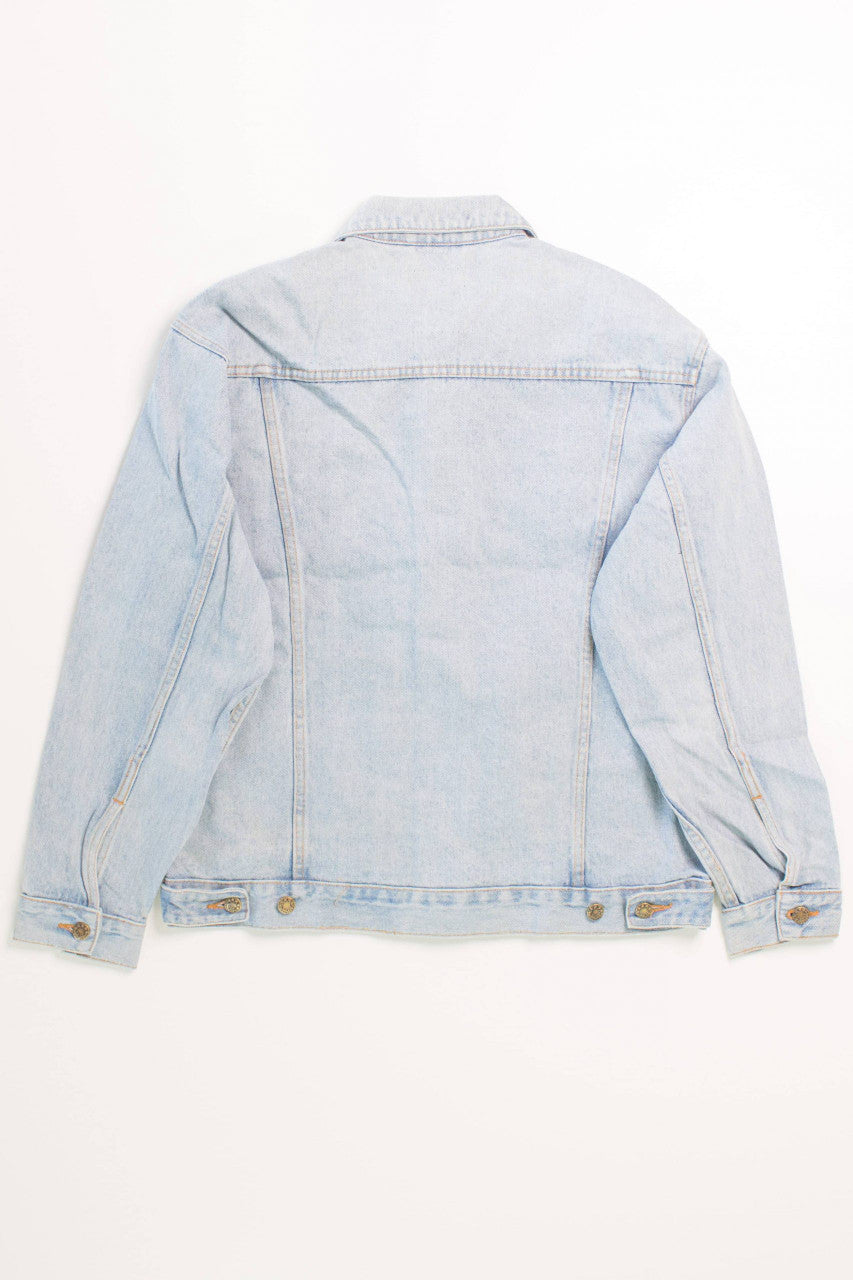 Light Wash Denim Trucker Jacket