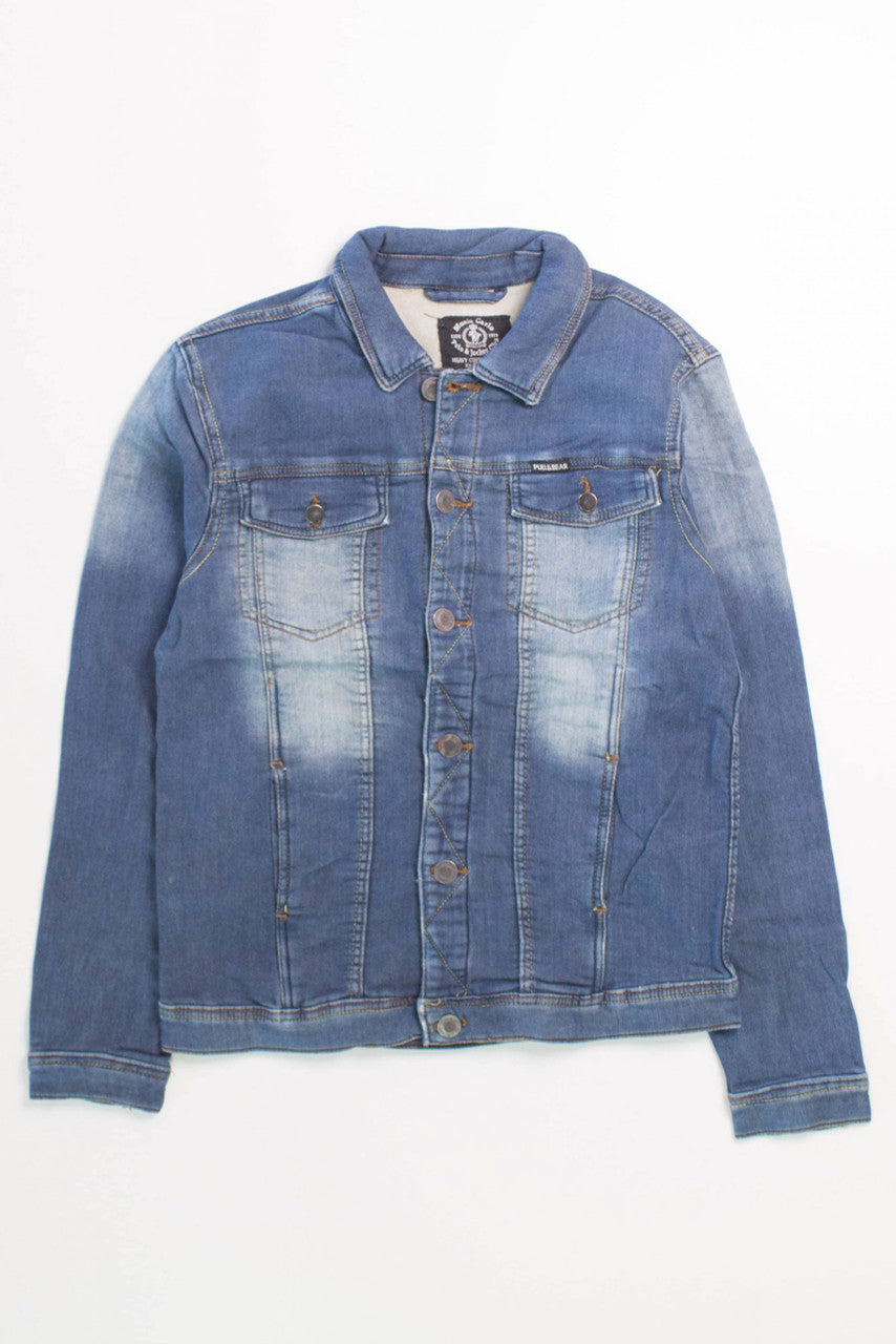 Y2K Faded Denim Jacket