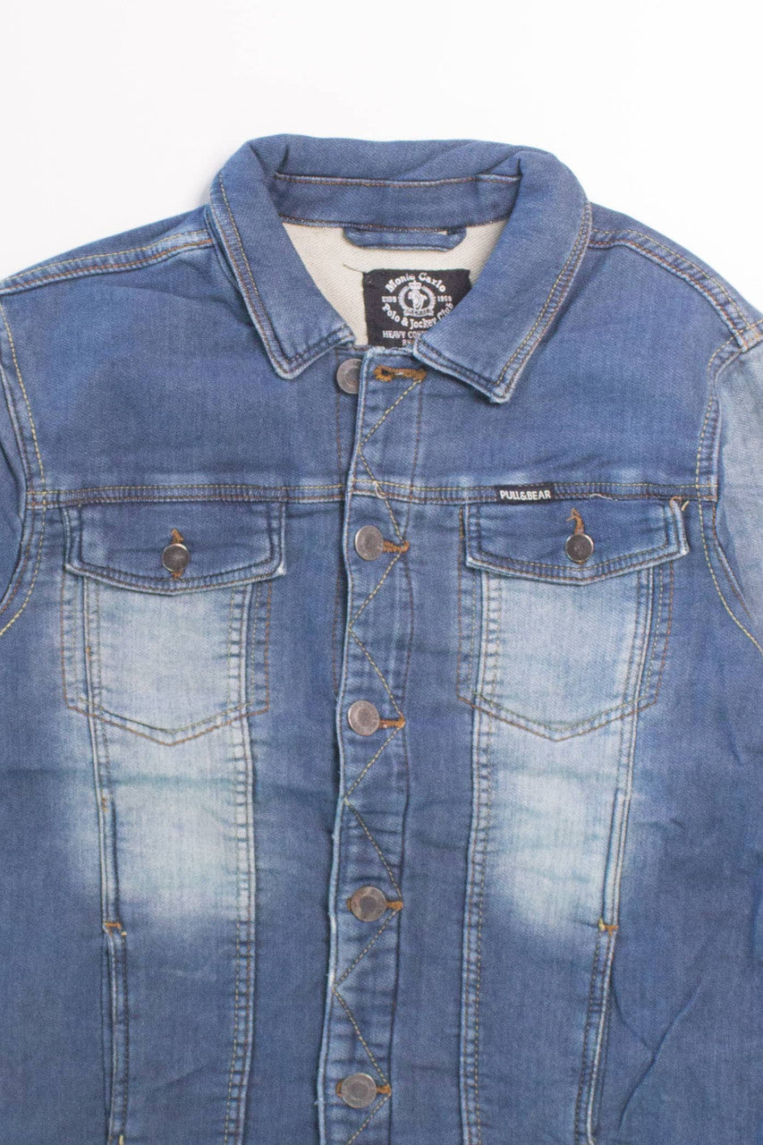 Y2K Faded Denim Jacket