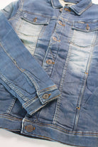 Y2K Faded Denim Jacket