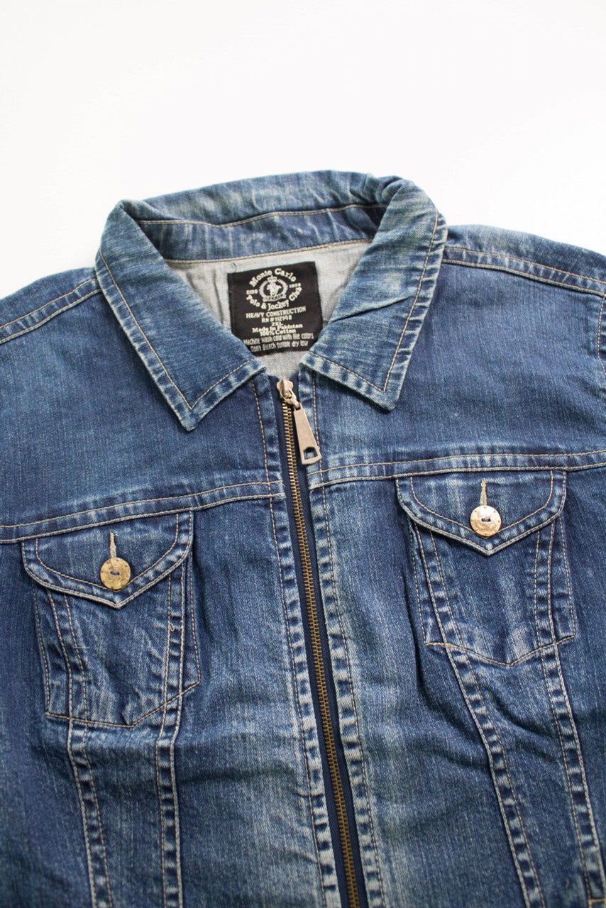 Vintage Monte Carlo Polo & Jockey Club Denim Jacket (1990s) 2
