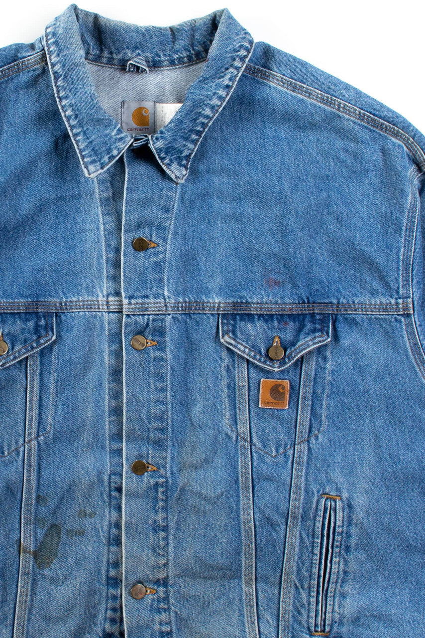 Vintage 4XL Carhartt Denim Jacket